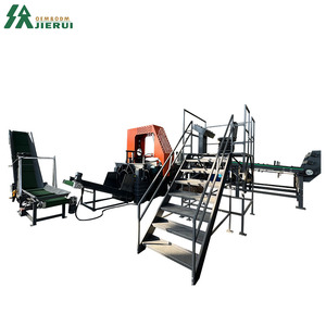 High Quality China Heavy Duty Automatic 45 Ton Hydraulic <strong>Log</strong> Splitter Processor Lumber <strong>Processing</strong> Equipment <strong>Tree</strong> Cutting <strong>Machine</strong> - Product Image 1