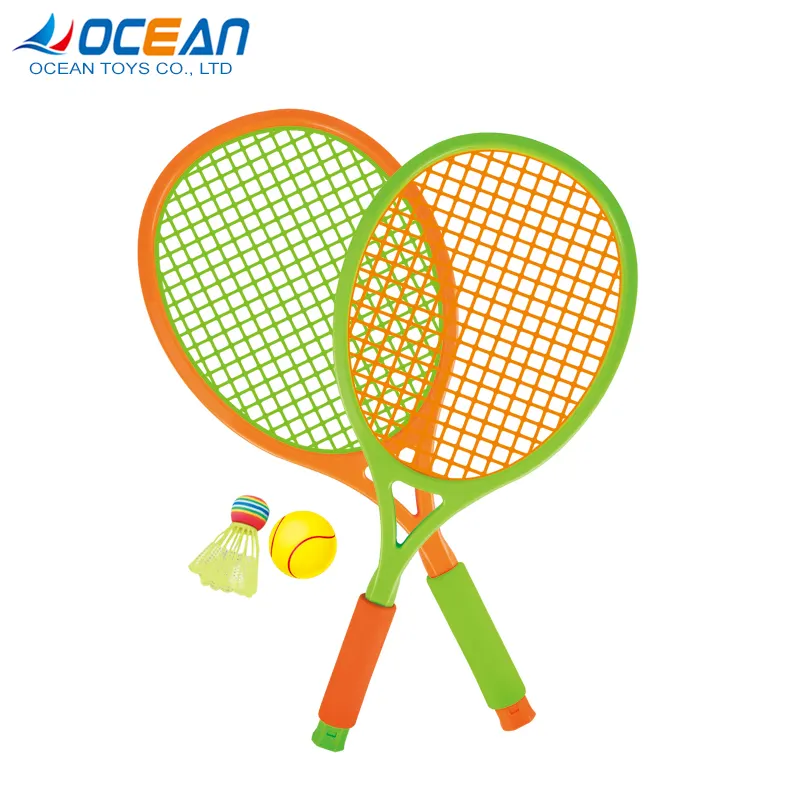 Sán Đầu Trẻ Em Ngoài Trời Trò Chơi Thể Thao Bộ Quần Vợt Cầu Lông Vợt Racket Đồ Chơi