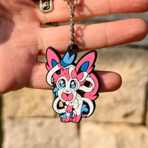 Bán buôn 3D phim hoạt hình động vật PVC thân thiện với môi Tùy chỉnh màu Keychain <span class=keywords><strong>Keyring</strong></span> cho quà tặng khuyến mãi chìa khóa xe Mặt dây chuyền - Product Image 4