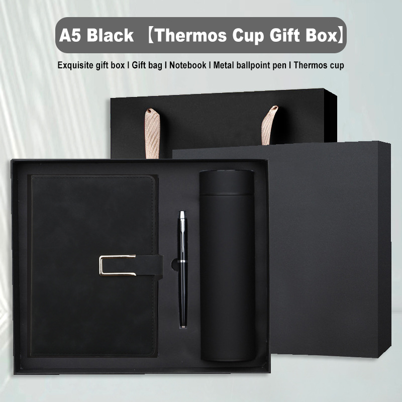 colorful Black-Thermos Cup Set