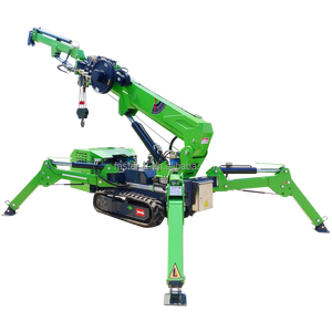 Hot Sale Crawler Teleskop ausleger Mobil kran Teleskop ausleger Lift Elektrischer Spinnen kran - Product Image 6