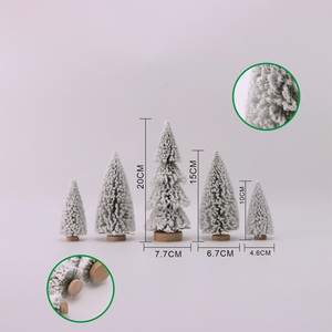 Sanwei 20Cm 15Cm 10Cm Trắng Nhỏ Tuyết Tùng Cây Giáng Sinh Bàn Nhỏ Cây Giáng Sinh Trang Trí - Product Image 4