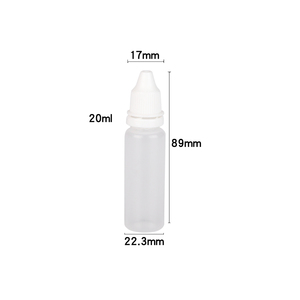 Botes de plástico vacíos de 5 ml, 5 ml, 10ml, 12 ml, 15ml, 25 ml, 30ml, 2oz, tamaño pequeño - Product Image 2
