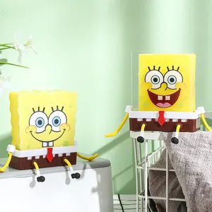 Nhà bếp lưu trữ phim hoạt hình spongebobs Sponge chủ bồn rửa cống giá giỏ hộ gia đình cung cấp phụ kiện cocina tiện ích cozinha - Product Image 3