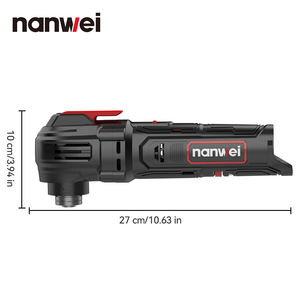 NANWEI Heavy Duty 6gear Cordless <strong>Oscillating</strong> <strong>Tool</strong> Compatible with Quick-Lock Change System 4&deg; Swing Angle <strong>Oscillating</strong> <strong>Multi</strong>-<strong>Tool</strong> - Product Image 1