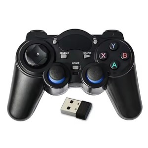 PS3 PCTVゲームパッドジョイスティックゲームコントローラーリモートハンドルゲームコントロールマネット用2.4G USBOTGワイヤレスコントローラージョイパッド