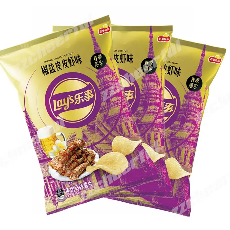 Groothandel 2023 Lente Limited Edition Peper Zout Pi Pi Garnalensmaak Legt Chips