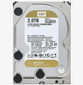 WD2005FBYZ硬盘固态硬盘黄金2TB企业级硬盘驱动器-7200转/分SATA类6Gb/s 128MB高速缓存3.5英寸WD硬盘驱动器 - Product Image 1