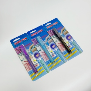 เครื่องตรวจธนบัตรปลอมแบบพกพาได้เครื่องทดสอบธนบัตรระหว่างประเทศเครื่องตรวจบิลไฟ UV แบบ2ปากกา1ดวง50ชิ้น - Product Image 5