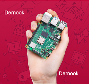 Заводская цена, Новое поступление, Raspberry Pi 4 Модель B 2 ГБ/4 ГБ/8 г RAM, Плата развития Wi-Fi 5,0 с двойным дисплеем, мини-компьютер - Product Image 1