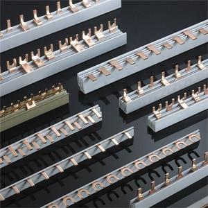 100% Cooper1P 2P 3P <strong>4P</strong> <strong>U</strong> <strong>Type</strong> /Pin <strong>Type</strong> <strong>Busbar</strong> for MCB, Copper <strong>Busbar</strong> China Factory Directly 63A - Product Image 6