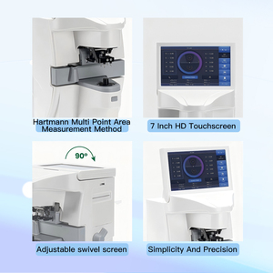 Equipo de Optometría óptica portátil Método de medición Hartman Medidor de lente automático digital de lenómetro de AL-500 - Product Image 3
