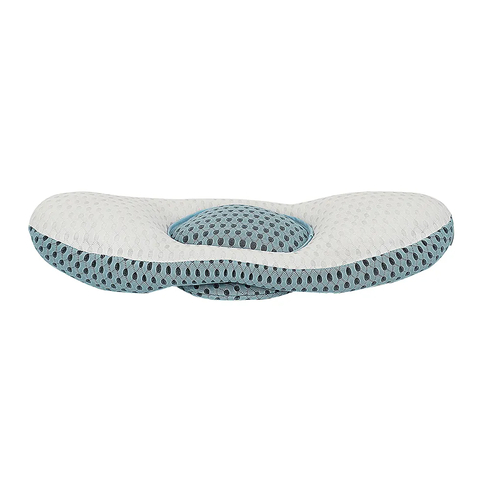 조정가능한 요추 부목 베개 3D 공기 메시 자기를 위한 허리 진통 방석 베개