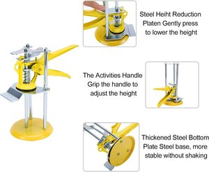 20pcs gốm tường gạch cài đặt định vị điều chỉnh điều chỉnh chiều cao lao động tiết kiệm công cụ cánh tay DIY gạch san lấp mặt bằng hệ thống OEM - Product Image 4