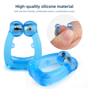Anti horlama cihazları silikon manyetik Anti horlama burun mandalı çözümü-rahat burun rahatlatmak için horlama - Product Image 5
