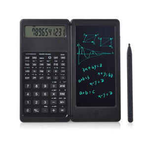 Notebook con la calcolatrice e una penna blocco note promozionale Logo personalizzato Logo del regalo etichetta privata nuovo Design di fantasia nuova tecnologia calcolatrice - Product Image 1
