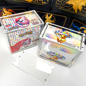 Großhandel Moderne Pokémon ETB Booster-Pack Schutzhülle aus Acryl mit Magnetdeckel Vitrine - Product Image 2