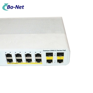Orijinal ağ anahtarı WS-C2960C-8PC-L 2960C serisi 8 poe bağlantı noktaları 2 x çift Uplink RCKMNT-19-CMPCT ile yönetilen - Product Image 4