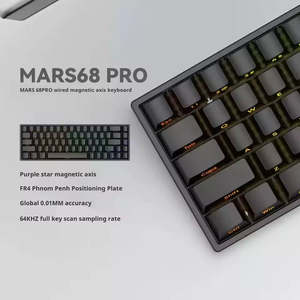 Sitio web de compras en línea de Cooig Mars 68Pro Teclado con cable Gaming Office Keyboard - Product Image 3