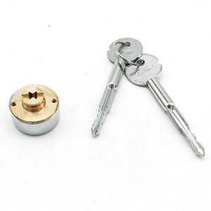 High Security Cross <strong>Key</strong> Brass Cylinder <strong>Lock</strong> for Hotel Safe Box with 2 Iron Cross <strong>Keys</strong> - Product Image 5