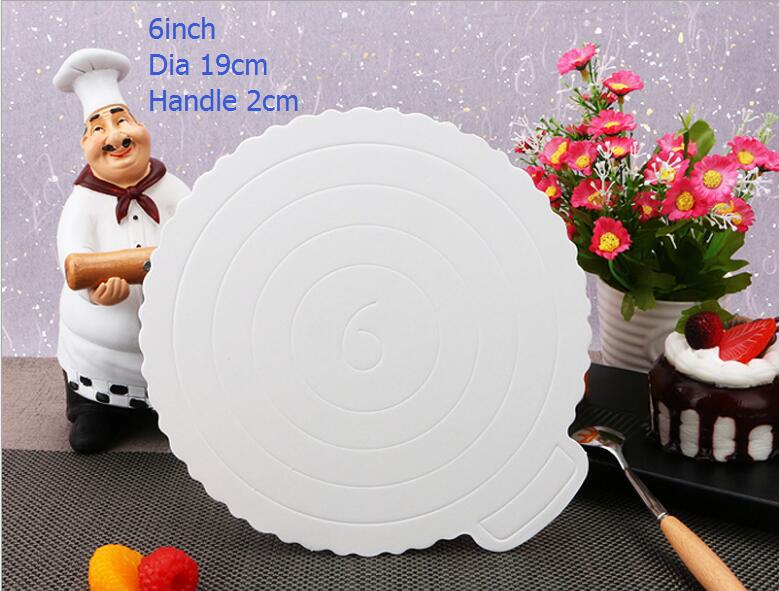 White Round 6 inch