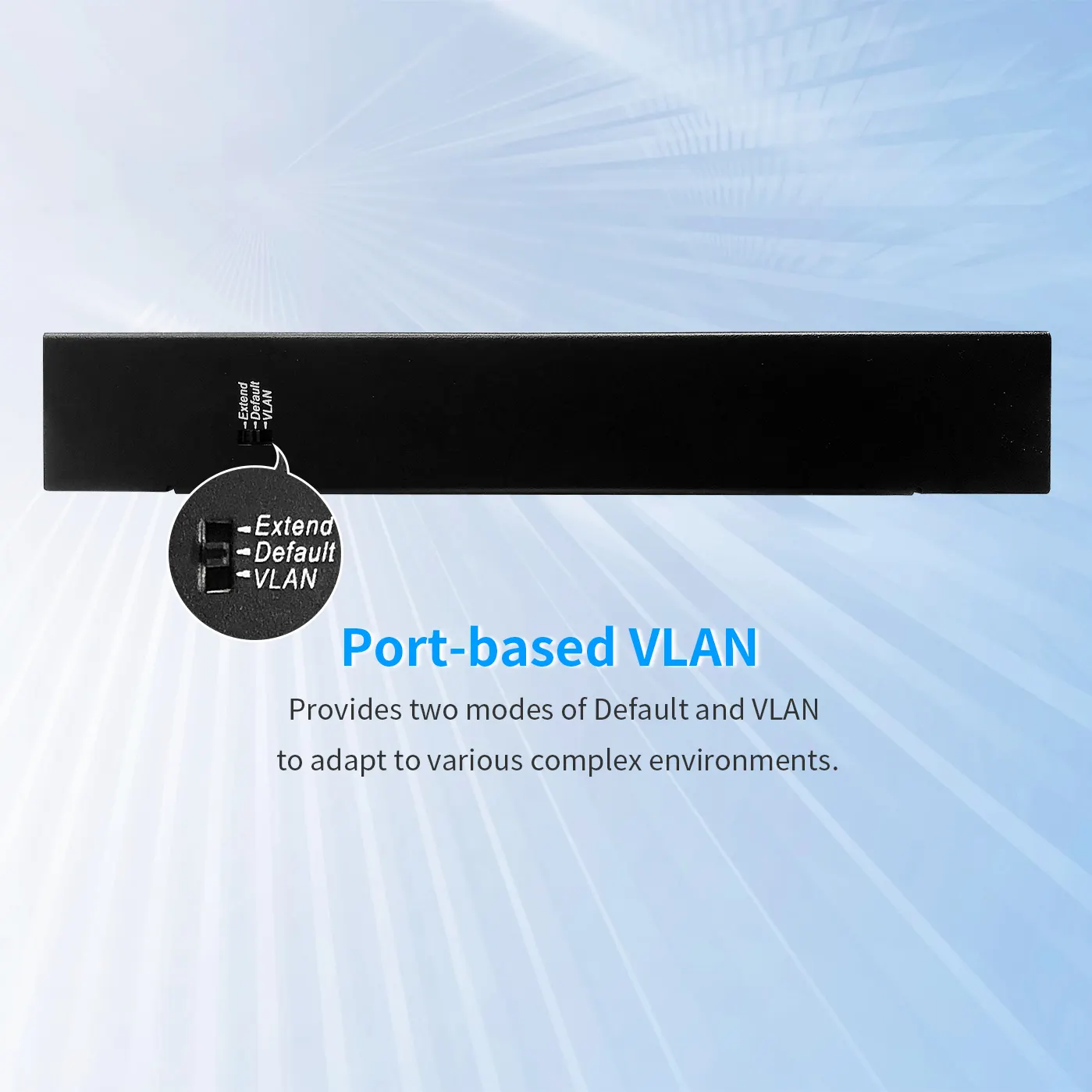 OEM 10 puertos 10/100/1000Mbps Red Gigabit Ethernet Switch Network Switch VLAN RJ45 Networking Internet Splitter Hub