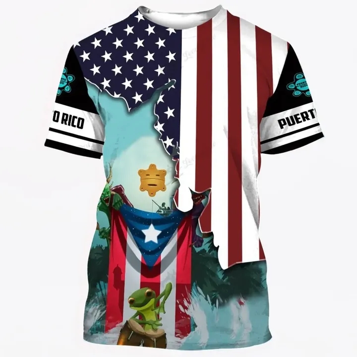 Bandera de Puerto Rico de moda