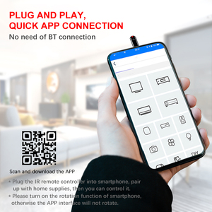 Akıllı telefon kızılötesi verici evrensel Mini uzaktan kumanda değiştirme iOS Smartphone TV klima Fan kamera için - Product Image 2