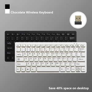 Juego de teclado inalámbrico de 2,4G, pequeño Mini ordenador de escritorio portátil, ordenador portátil, teclado de oficina, fabricantes de teclado - Product Image 3