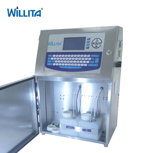 Stampante a getto d'inchiostro CIJ continua automatica carta PVC/ID stampante digitale a getto d'inchiostro industriale stampante a base piatta monocolore - Product Image 3