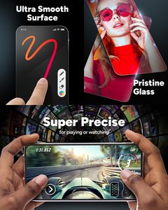 0.3mmm tròn cạnh dễ dàng cài đặt Anker di động Tempered Glass bảo vệ màn hình cho iPhone 13 12 11 Pro Max Tempered Glass màn hình - Product Image 3