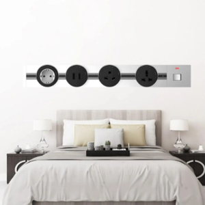 Baijiang Universal multifunción MF Escritorio de oficina inteligente sistema de vía de riel de alimentación enchufe eléctrico enchufe de vía de alimentación eléctrica - Product Image 3