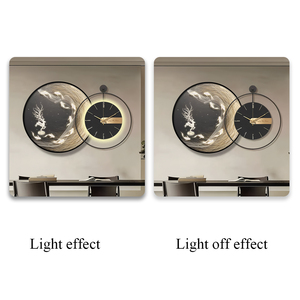 Mới nhất mốt hiện đại đơn giản cảnh quan bức tranh tường dẫn ánh sáng bức tranh pha lê sứ bức tranh tường nghệ thuật trang trí nội thất - Product Image 2