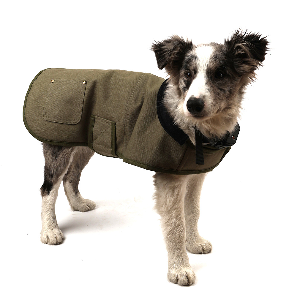 Doublure simple-toile vert militaire