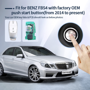 EASYGUARD akıllı anahtar PKE kiti fit ile Benz için fabrika OEM push start düğmesi olmadan konfor erişim pasif anahtarsız giriş - Product Image 6