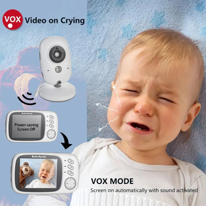 Заводская цена OEM беспроводной Babyphone WIFI умная Цифровая видеокамера Babyfoon 3,2 дюймов 2,4G VB603 Детская Цифровая Камера мониторинга - Product Image 4