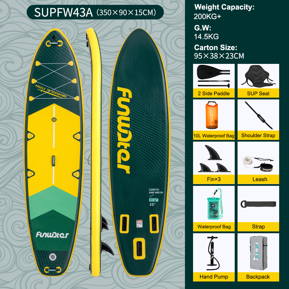 350*90*15 cm--SUPFW43A--Verde scuro