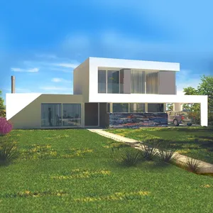 VHCON popolare luce modulare e acciaio pesante casa prefabbricata di lusso struttura in acciaio programma villa - Product Image 3