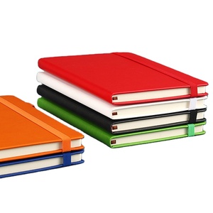 Cuaderno A5 con logotipo personalizado al por mayor, portalápices con correa elástica, cuaderno de Pu con logotipo impreso, diario, Bloc de notas, cuaderno de cuero PU - Product Image 1