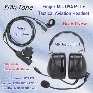 טייס תעופה ב האוזן & ear-ear-ear ו-ear bf888s v5r u6r bf888s walkie