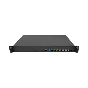 Linux Router PC 1U Rack Monti erbare Firewall-Appliance N150 6 NIC i226V 2.5G Angepasste interne MikroTik X86-Firewall mit 2 Netzteilen - Product Image 2