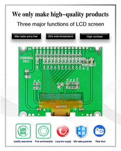 128x64 COG LCD-Module 12864 Werks grafik bildschirm 128x64 I2C für Arduino-kompatiblen Mono-Grafik bildschirm für Arduino