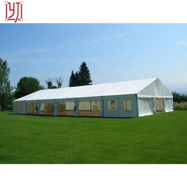 15x35m 20m x 30m grande tenda da esterno di lusso per feste di matrimonio con pavimento