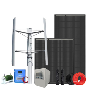 欧洲热销产品使用10kw多合一风能太阳能系统风能太阳能离网CE锂离子MPPT自主太阳能套件