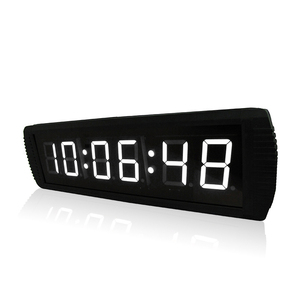 Good Quality 3 Inch <strong>7</strong> <strong>Segment</strong> 12V Power Supply <strong>LED</strong> Wall Clock Digital HH:MM:SS Format <strong>Countdown</strong> Stopwatch Electronic <strong>Timer</strong> - Product Image 4
