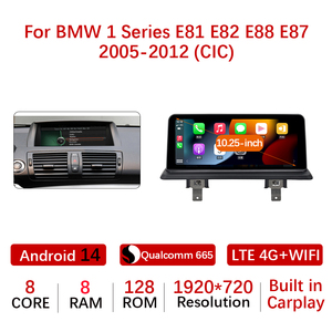 วิทยุติดรถยนต์665แอนดรอยด์14นิ้วสำหรับ BMW 1ชุด E82 E87 E81 8คอร์เครื่องเล่นวิดีโอในรถยนต์ระบบแอนดรอยด์ - Product Image 4
