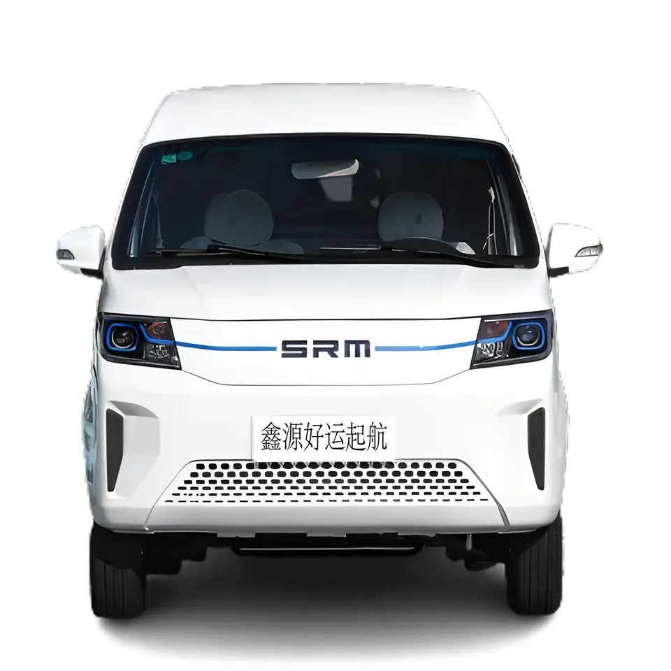 Sol el direksiyon SRM kargo Van 220KM uzun menzilli ulaşım teslimat EV araba elektrikli kargo Mini Van