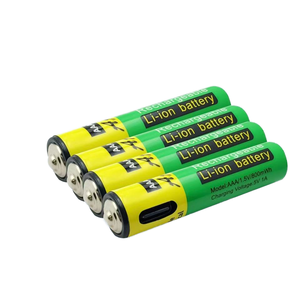 Lityum iyon batarya paket 1.5 Volt lityum şarj edilebilir pil AA tipi 2600 AAA AAA tipi 750 Cylindrical silindirik C tipi USB portu - Product Image 3