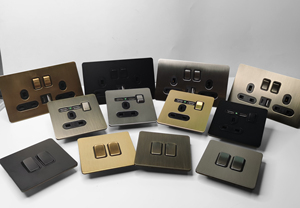 Electric Switches and <strong>Sockets</strong> Universal <strong>Multi</strong> <strong>Function</strong> <strong>Socket</strong> stainless steel Wall Light metal Switch <strong>with</strong> <strong>USB</strong> Type c 220v 13a
