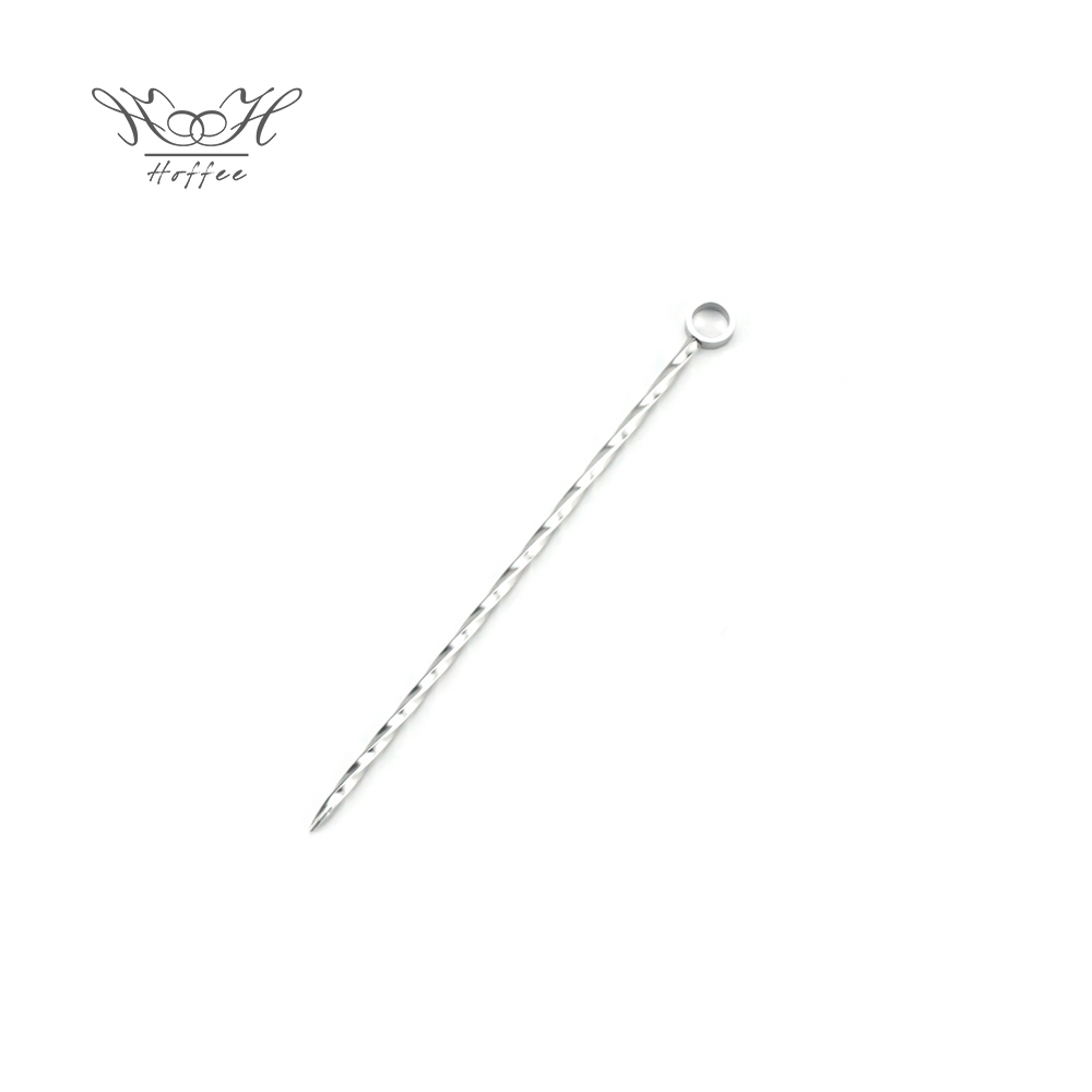 18 Twisted Rod Ring 11cm (Silver or more)